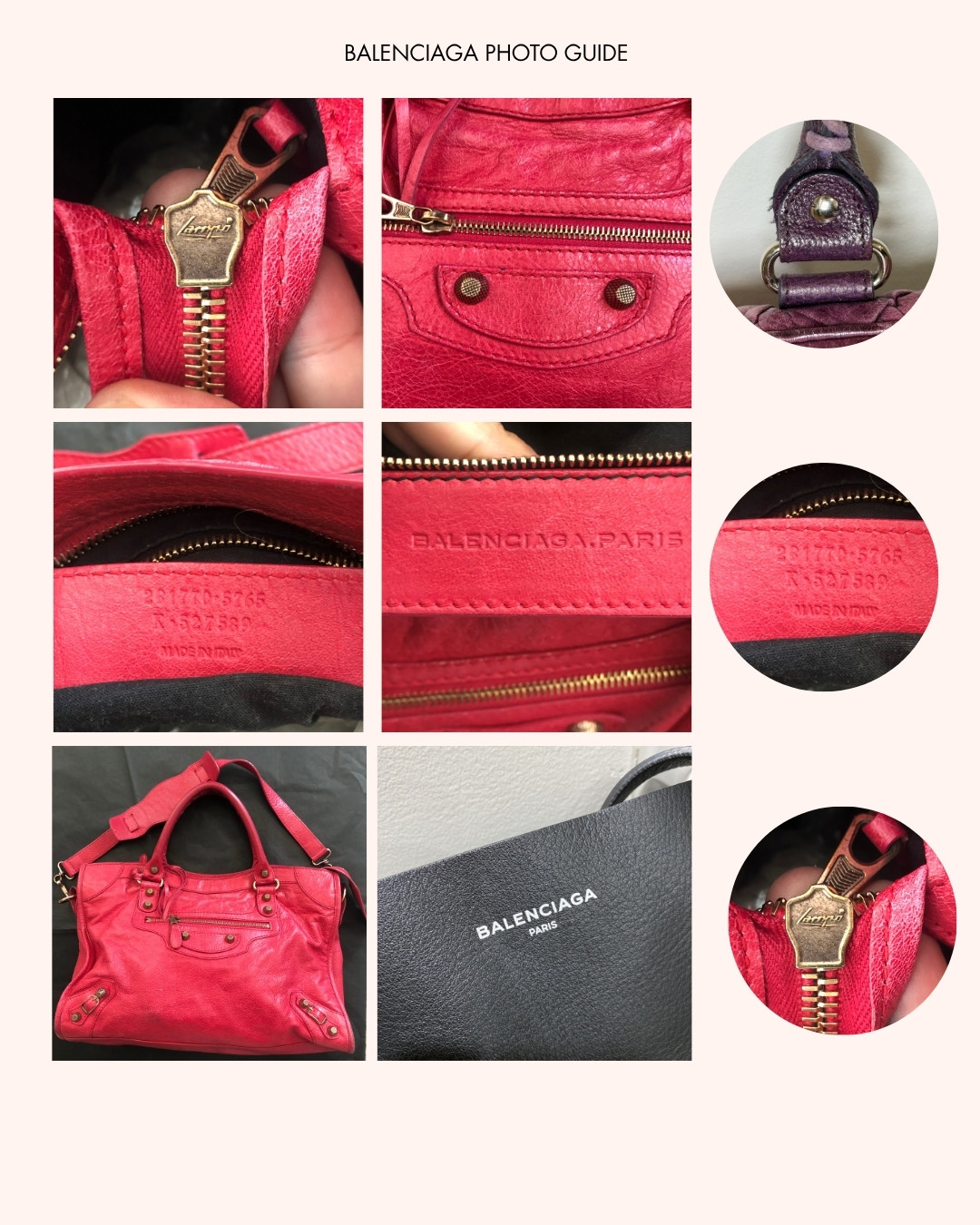 How to photograph your Balenciaga Goods